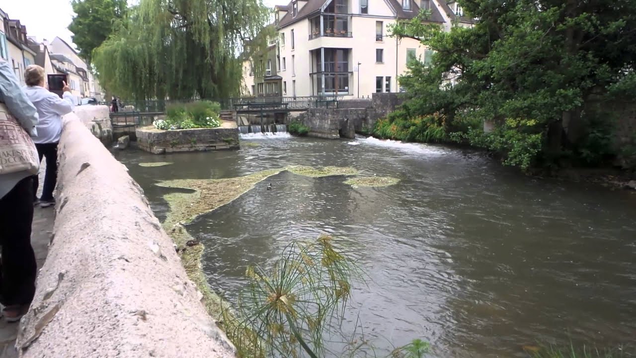 L'Eura River, Chartres, France