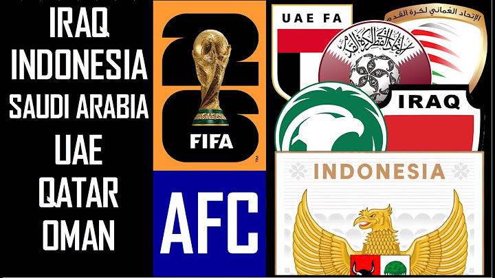 PENGUNDIAN AKHIR - Piala Dunia 2026 - INDONESIA, ARAB SAUDI, IRAK, QATAR, UEA, OMAN
