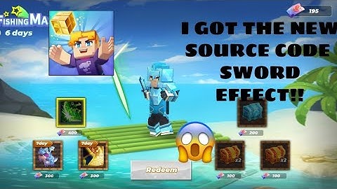 New source code sword effect for free | Blockman GO Adventure | Bed wars