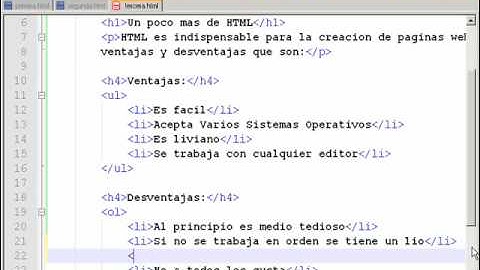 Introduccion a HTML 1