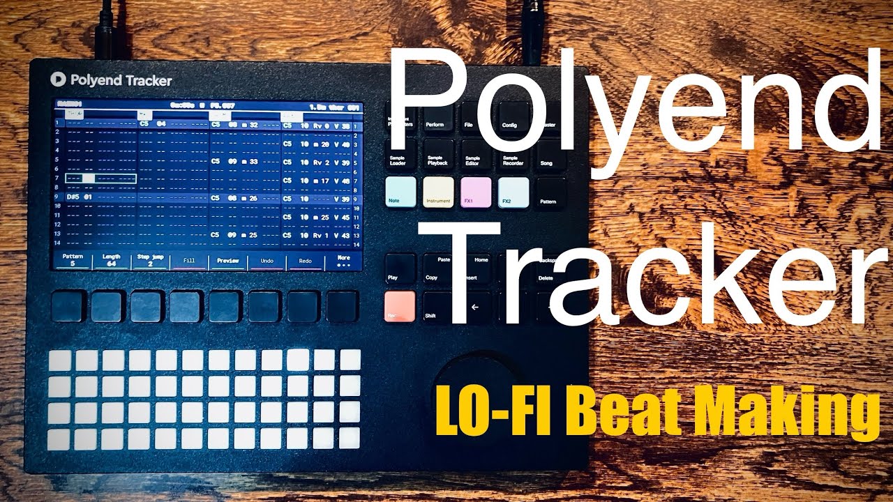 Polyend Tracker LO-FI BEAT - YouTube