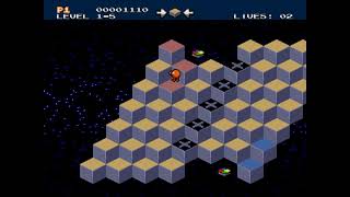 Mega Q*bert ( SEGA GENESIS / MEGADRIVE )