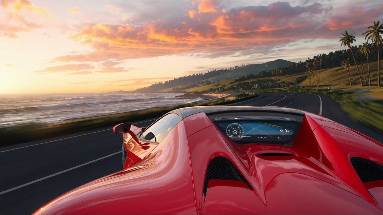 Realistic Car Driving: Scenic Roads and High-Speed Action! - YouTube