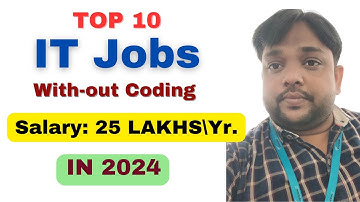Top 10 IT Jobs Without Coding For 2024 | Top 10 Non Coding IT Jobs For 2024 | @PandeyGuruji
