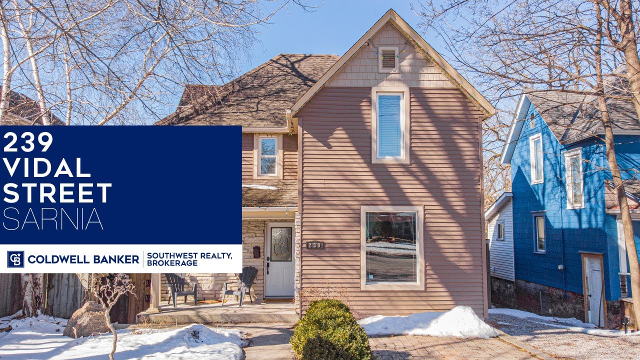 Sarnia Real Estate 239 Vidal Street S., Sarnia, Ontario, Canada YouTube