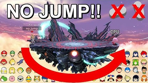 Who Can Make It? No Jump Final Destination Challenge - Super Smash Bros. Ultimate