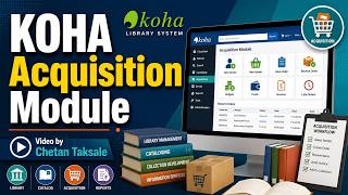 KOHA Acquisition Module Complete Tutorial | Budget, Vendor, Order & Invoice Management