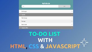 Create To-Do List with Javascript | Fully Explained