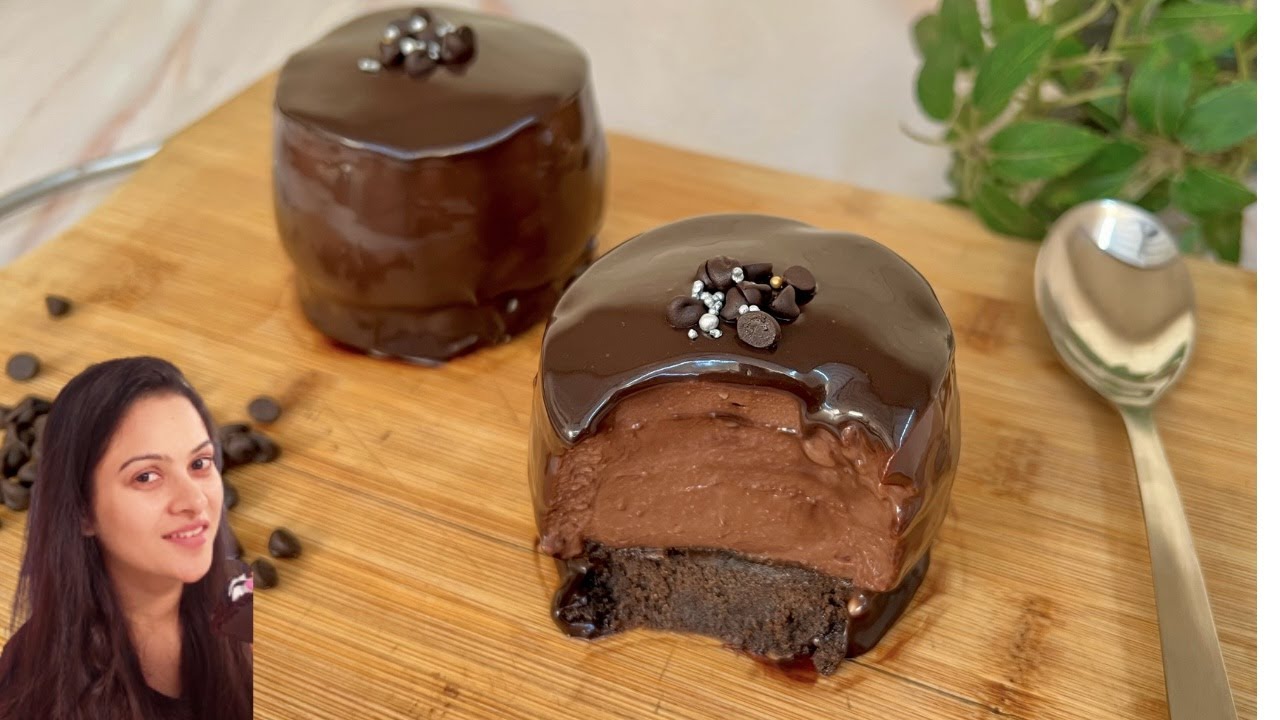Just 10 min Chocolate Mousse Cake with Dairy Milk No Whipping Cream