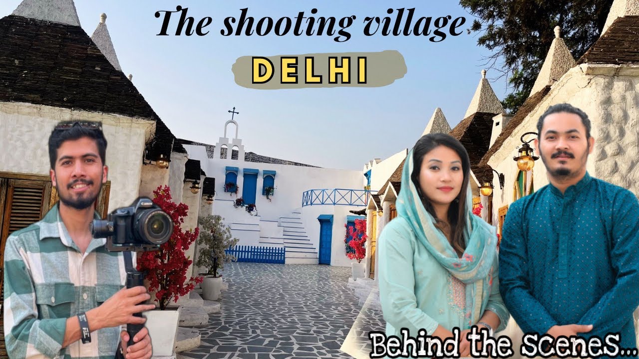 The shooting village in delhi😍|Behind the scenes ,music video shoot |Bakhtawarpur village New  delhi