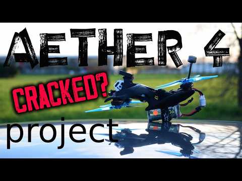 Aether 4 project 5inch  - 3D printed frame - CRACKED?
