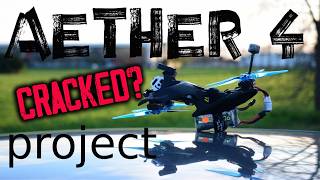 Aether 4 project 5inch - 3D printed frame - CRACKED