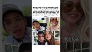 Khloé Kardashian Caring for Tristan Thompson’s Brother ❤️ Fans Praise Her Compassion #fyp #ytshorts