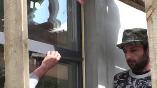 Криво и неправильно установленные окна, проверяем ровность установки Криво и неправильно установленные окна, проверяем ровность установки