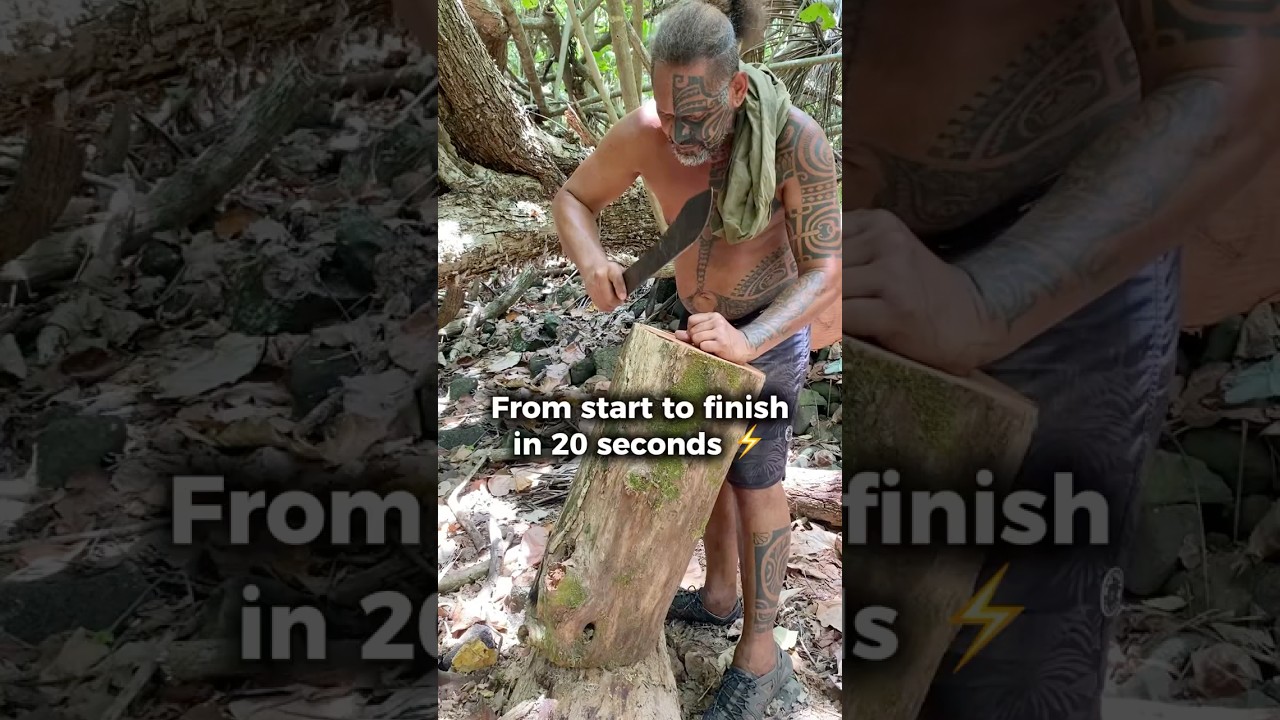 This tiki took way longer than 20 seconds in real life 😅 