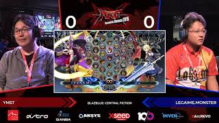 ArcRevo America 2019: YMST vs LEGAIME.Monster - BlazBlue: Central Fiction Winners Semifinals