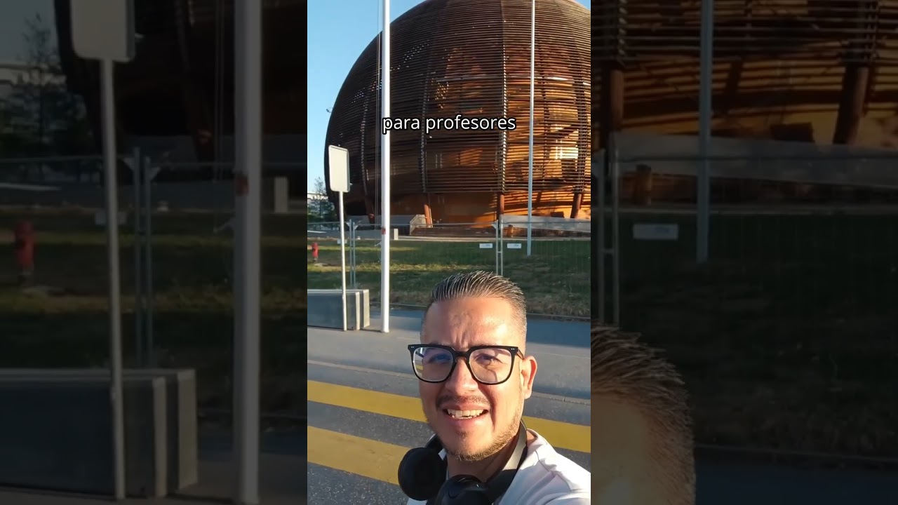 Guía Pinion visita el CERN en Suiza como parte del Programa en lengua española para profesores. 👩🏼🏫
