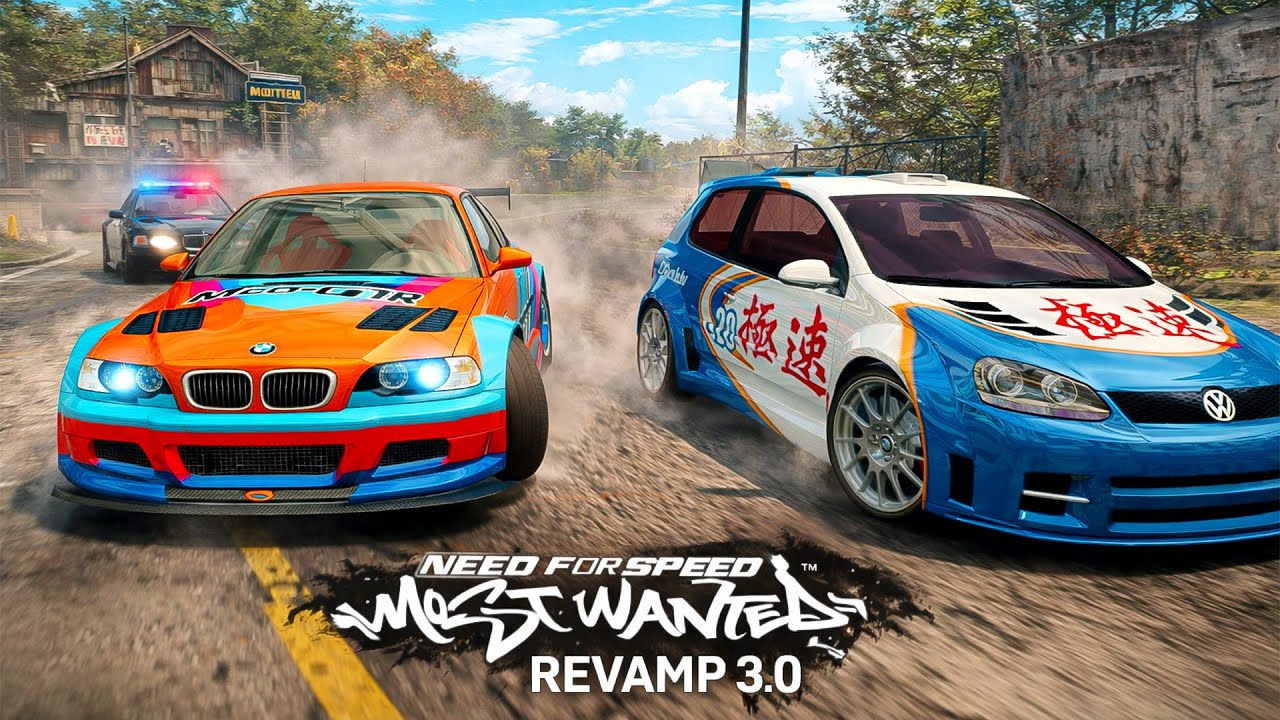 NFS Most Wanted Revamp 3.0 | BMW M3 GTR Only – Beating the Blacklist 15