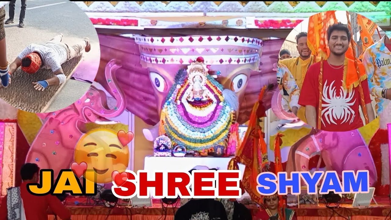 JAI SHREE SHYAM 🙇🏻🙏🏻 RINGS SE PAIDAL KHATU 😵‍💫