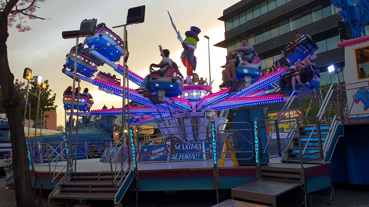 SALTAMONTES JM - Atracciones de feria Cornellà 2018