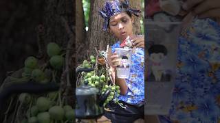 Survival Skills: Two Single ladies show smart idea and Useful in forest together #shorts #camping