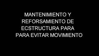 MANTENIMIENTO Y REFORSAMIENTO A GASOLINERA