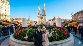 Download Lagu Breathtaking Zagreb Christmas Market walking tour Croatia 🇭🇷🎄 MP3