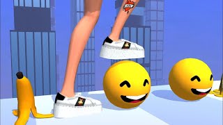 Tippy Toe 👸👠 🦶🏻🌈 Games All Levels 🤩 Gameplay iOS, Android Mobile Walkthrough Update Pro Mix LVL screenshot 2