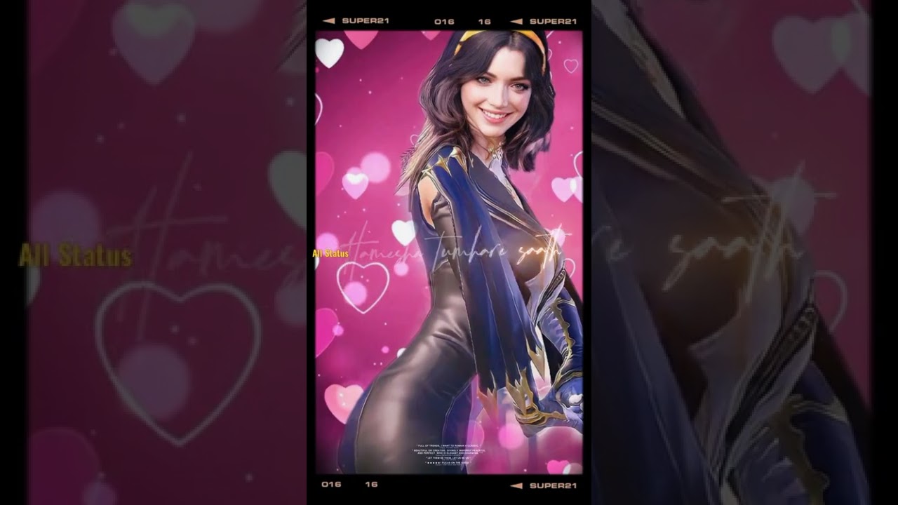 pubg couple love WhatsApp status💕 pubg 4k Status/ Victor Sara status 