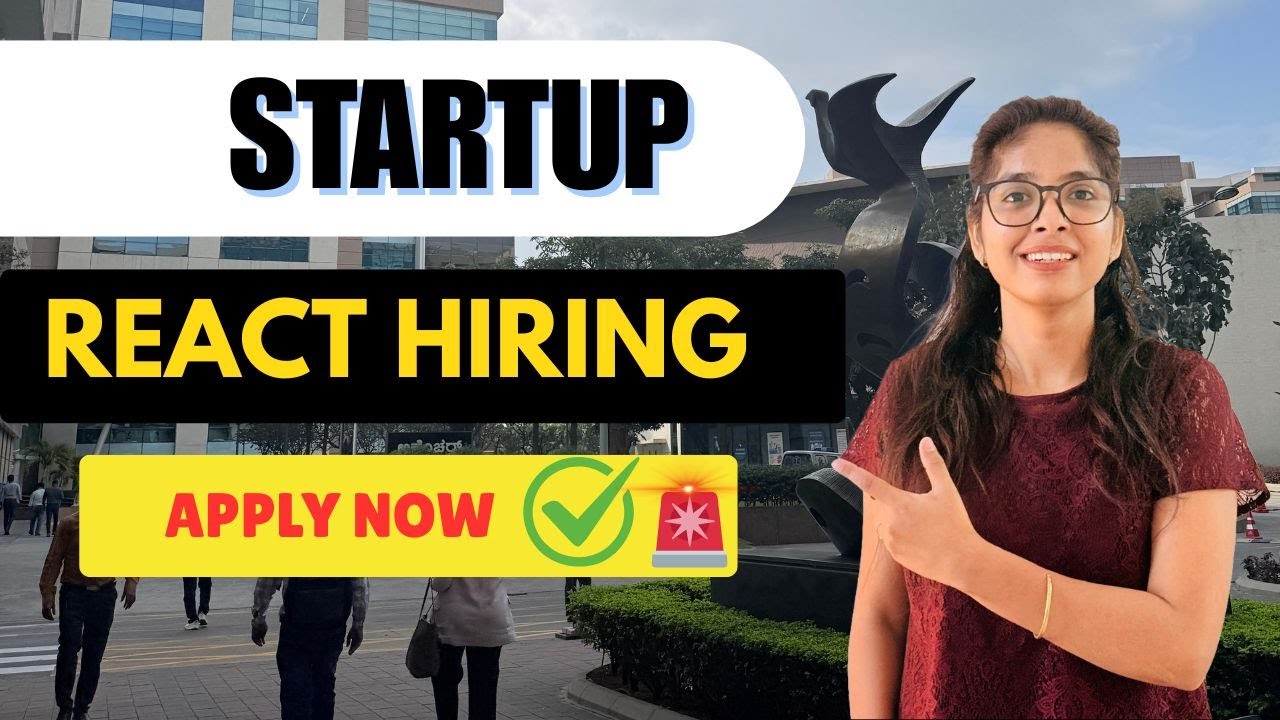 Fresher React Developer Hiring 2026 🚀 | No Experience Needed | Direct Apply