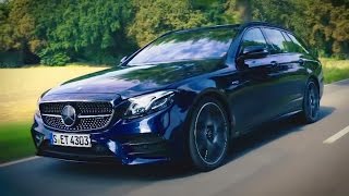 Mercedes AMG E 43 4matic Estate cavansite blue #mercedesamge43