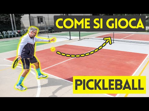 COME SI GIOCA A PICKLEBALL: Regole del Singolare, Punteggio e Partita