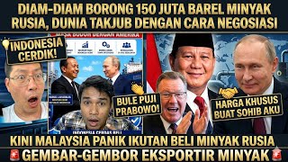 INDONESIA IS RUSSIA'S FRIEND! HIGH-LEVEL NEGOTIATIONS RESULT IN THE PURCHASE OF 150 MILLION BARRE...