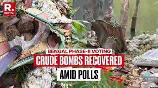 West Bengal Phase-II Voting: Crude Bombs Recovered In Purba Bardhaman Amid NIA Search Operations