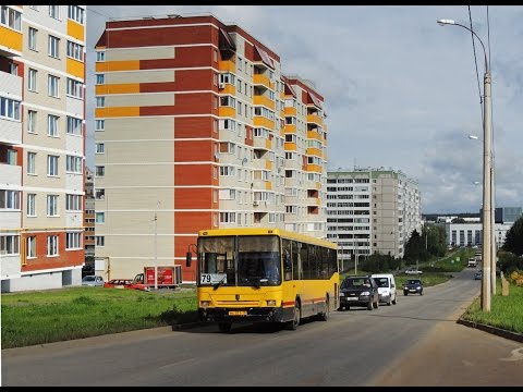 Первый день работы 79 автобусного маршрута на улице Архитектора Берша, Ижевск Первый день работы 79 автобусного маршрута на улице Архитектора Берша, Ижевск