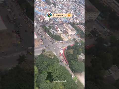 Hassan City View From Helicopter Hassan Karnatakatourism Travel 