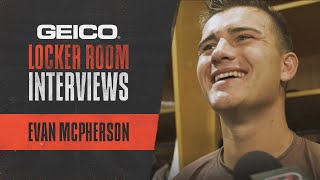 Evan McPherson: "We've Built A Pretty Good Chemistry"