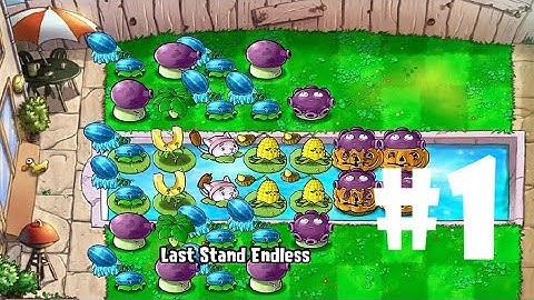 Plants vs Zombies | Last Stand: ENDLESS (65 Flags Completed) PART 1 (iOS Android)