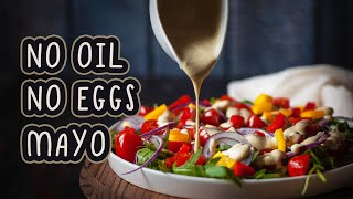 How to Make Oil free and Eggless Mayonnaise in 1 minute | #shorts