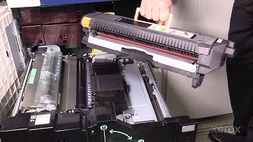 Xerox® Color 550 560 570® Replacing the Fuser