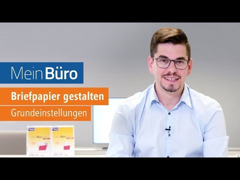 Briefpapier gestalten