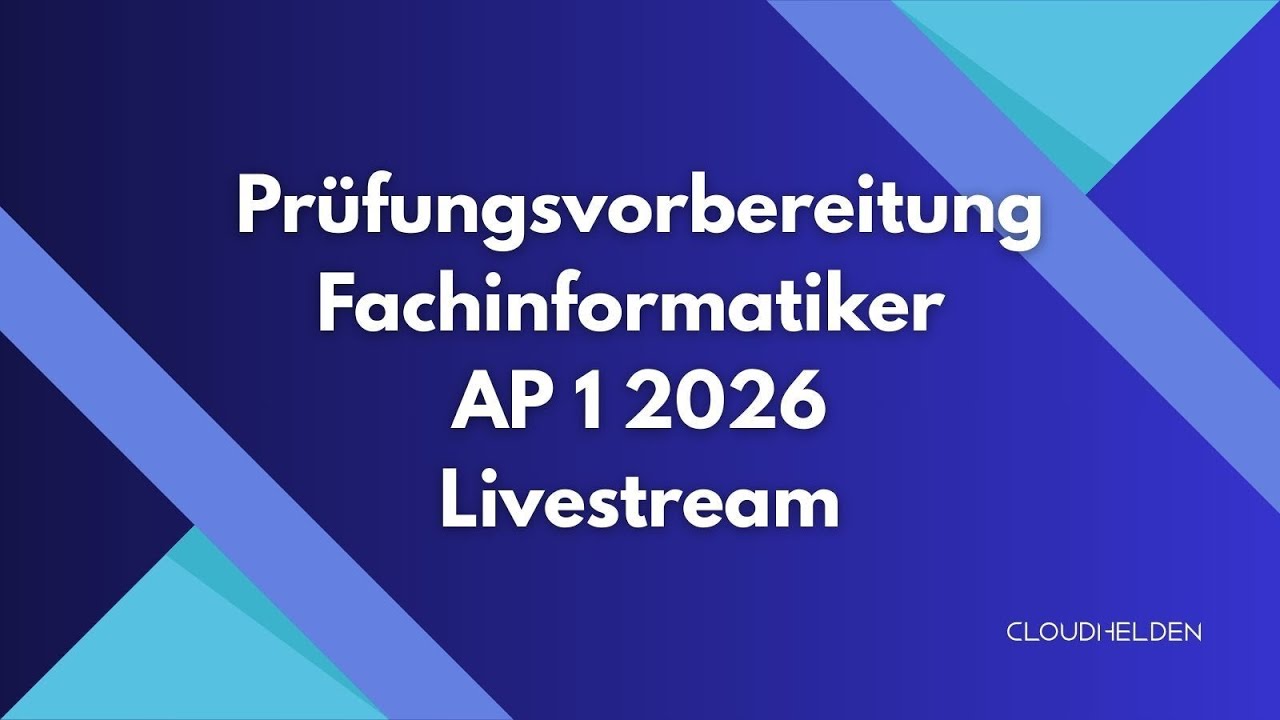 Prüfungsvorbereitung Fachinformatiker AP1