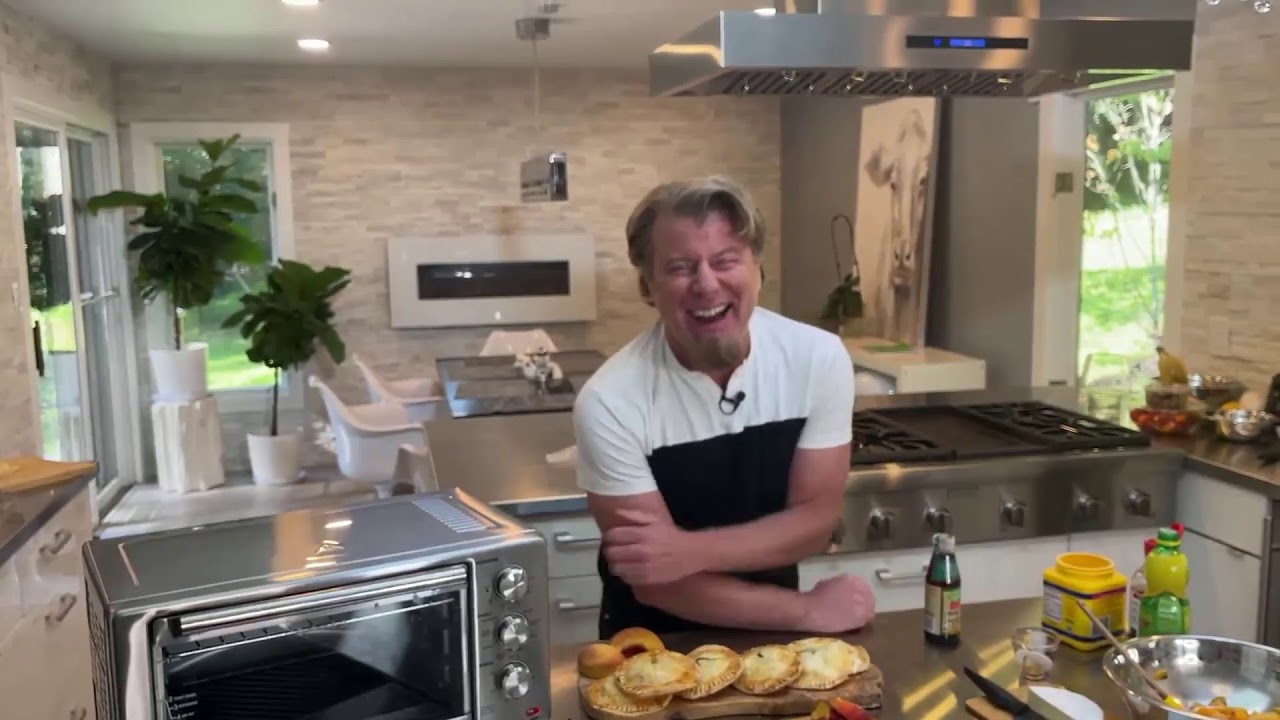 Cooking with Eric Theiss Roasted Peach Hand Pies with Brie & Balsamic recipe PowerXL YouTube