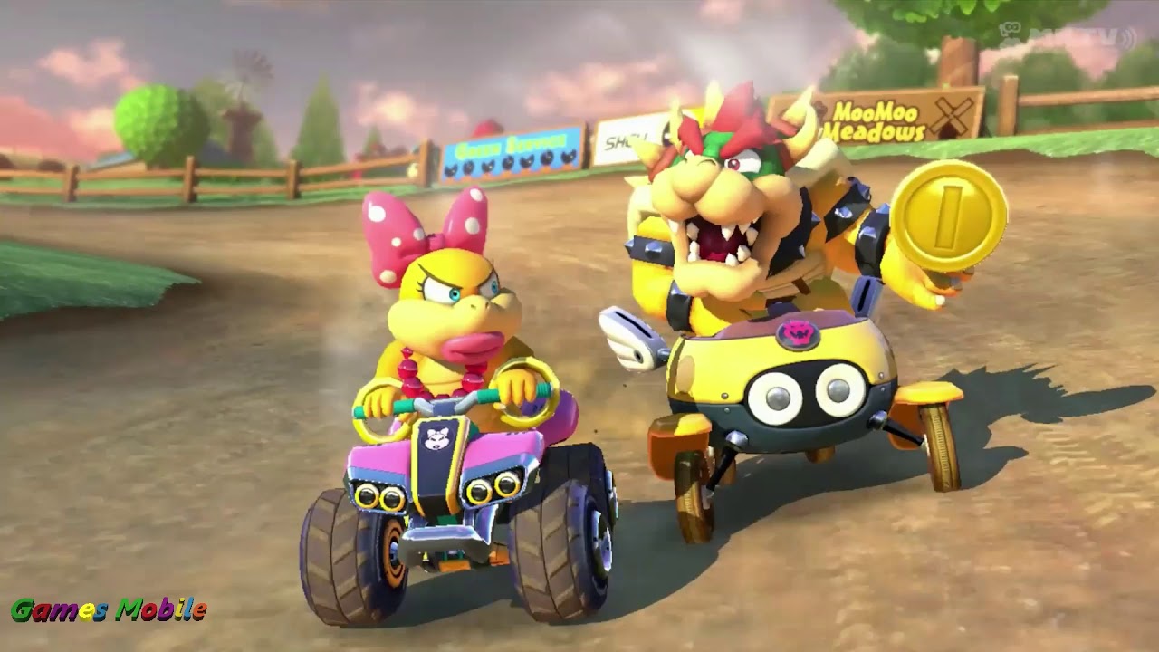 Mario Kart 8 part 1 | Cartoons - Games for children - Mobile Games