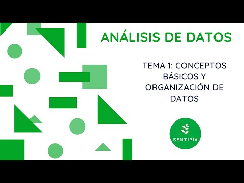 Tema 1 ANÁLISIS DE DATOS: organización de datos (Psicología UNED)