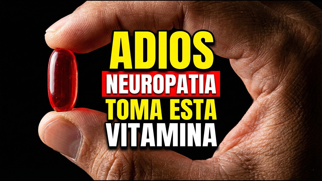 ¿Neuropatía? Esta Vitamina la ELIMINA (¡Cuidado Exceso!)