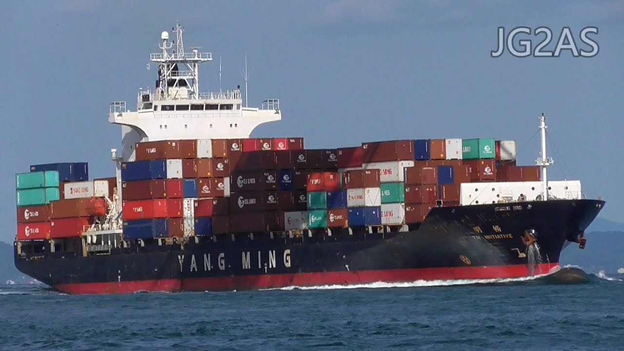 YM INITIATIVE コンテナ船 Container ship 陽明海運 YANG MING 2018