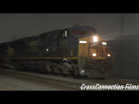 CSXT 5420 ES40DC & ES44AH Leads C380-13 Loaded Coal Train SB Through ...