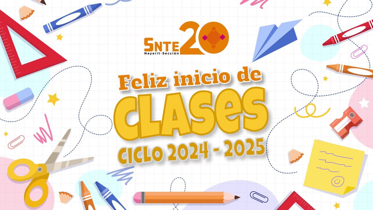 Feliz inicio a clases ciclo 2024 - 2025 - YouTube