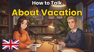 How to Talk About Vacation| English Conversation Practice